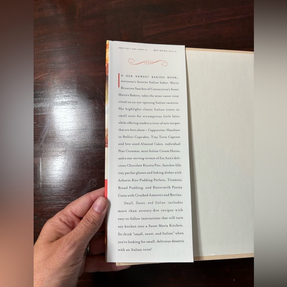 Small, Sweet, and Italian Cookbook - Baking, Italian, Pastries, Desserts - Picture 4 of 5